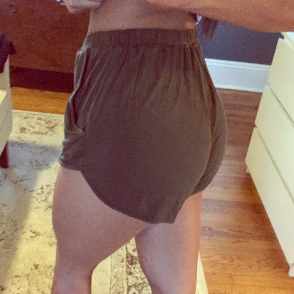 Olive Green Shorts